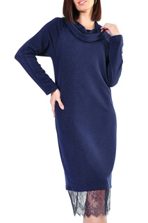 Повседневное платье женское Forus 20034 синее 46