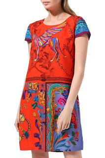 Повседневное платье женское Desigual 4389047 синее 36