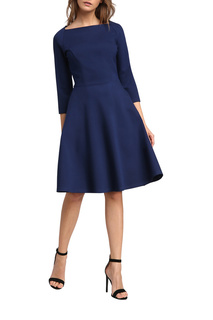 Повседневное платье женское Apart 37745 синее 46