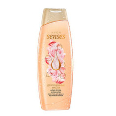 Крем-гель для душа Avon Senses "Алая роза и пачули", 500 мл