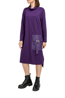 Повседневное платье женское Helmidge 9102 фиолетовое 14