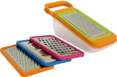 Тёрка с контейнером и сменными насадками HIGH QUALITY GRATER SET Markethot