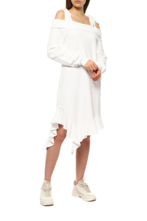 Повседневное платье женское Clu 5268283 белое XS