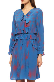 Повседневное платье женское STEFFEN SCHRAUT 19014417/75 голубое 36