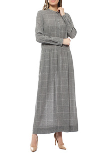 Повседневное платье женское Peserico S02211 серое 42