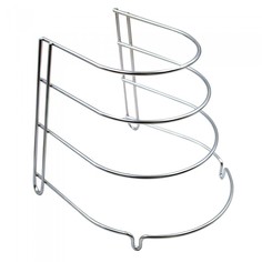 Подставка для хранения сковородок и крышек Home Comfort "Грета", 4 секции