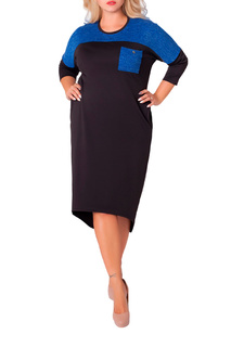 Повседневное платье женское Sparada ПЛ_ХЕЛЕН синее 48-50