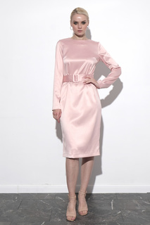 Вечернее платье женское BEZKO БП 3678 розовое 50