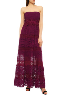 Вечернее платье женское Elie Tahari 5084322 фиолетовое M