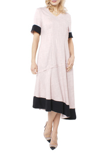Повседневное платье женское LISA BOHO BELI 200623 розовое 48-50