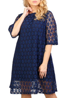 Повседневное платье женское Sparada ПЛ_ЛИАНА_02Т синее 54-56