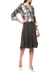 Юбка женская Elie Saab 5678 серая 36