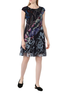 Повседневное платье женское Desigual 4602007 синее S