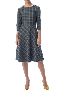 Повседневное платье женское YARMINA 12-F01-4928-1390 синее 50