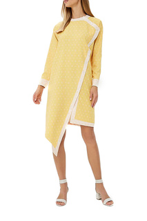 Повседневное платье женское Sahera Rahmani 1050735-28 желтое XL