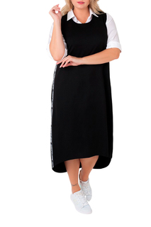 Повседневное платье женское Sparada САР_КАЛЬЯРИ черное 54-56