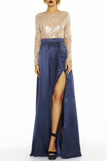 Вечернее платье женское C.H.I.C. CH-12 синее S