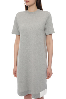 Платье-футболка женское Clu 5245616 серое XS