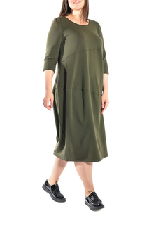 Повседневное платье женское Forus 18090-7 зеленое 52-170