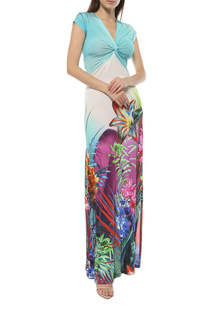 Повседневное платье женское Anna Rachele 333 голубое 46