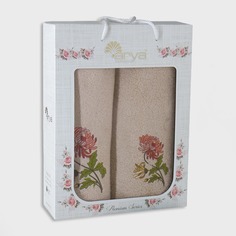 Полотенце Arya Alesta Цвет: Бежевый (50х90 см, 70х140 см)
