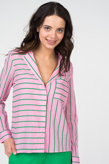 Рубашка женская Noisy may 27005576 розовая 46-48