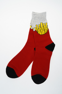 Носки женские Kawaii Factory KW009-000487 красные 36-38