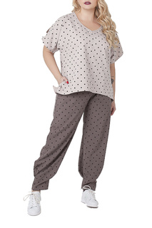 Брюки женские Sparada БР_АЛСУ2 коричневые 62-64