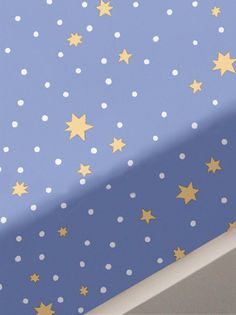 Простынь Сказка "Зимние звезды" 240х215 см