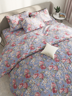 Пододеяльник Сказка "Прохоровская роза фиолетовая" 1,5-сп 145х215 см