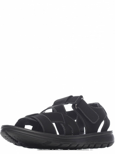 Сандалии мужские quattrocomforto 98-01MV-054VS черные 43 RU