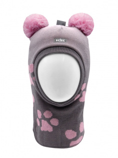 Шапка-шлем для девочки Reike Bunnies grey, RKN2021-3 BNS grey, р.50