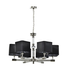 Подвесная люстра Lumien Hall BOLYASKO LH1056/6P-NK-BK