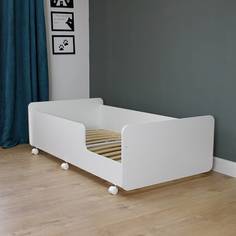 Кровать подростковая PITUSO MATEO белая, 164,2х88,2х50 см