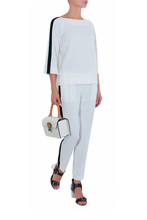 Брюки женские ALBERTO BIANI 75219 белые 38