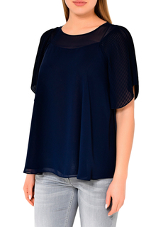 Блуза женская Caterina Leman BL 1553 (ТК 595) синяя 36