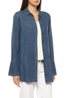 Блуза женская Equipment 5181089 синяя XS