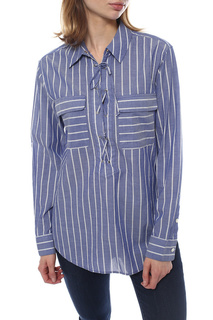 Блуза женская Equipment 5144473 синяя S