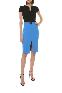 Юбка женская Versace Collection G35446 G600556 голубая 42
