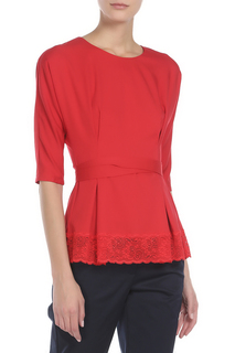 Блуза женская SHELTER БЛ1006П красная 46