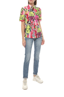 Блуза женская Versace Collection G34777 G603337 синяя 42