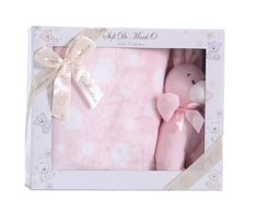 Плед детский Роджер, цвет: розовый, 100х150 см Sofi dе Marko