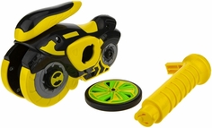 Мотоцикл с диском 1Toy Spin Racer Hot Wheels Желтый Призрак