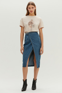 Юбка джинсовая Love Republic