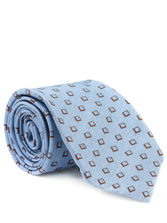 Галстук шелковый с принтом Barba