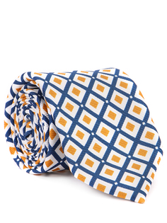 Галстук шелковый с принтом Barba