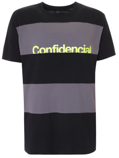 Футболка хлопковая с принтом Marcelo Burlon