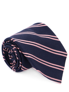 Галстук шелковый с принтом Barba