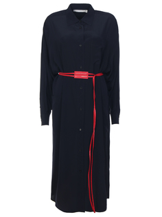 Платье-рубашка шелковое Victoria Beckham