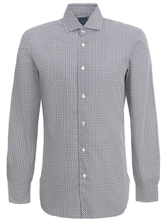 Рубашка хлопковая с принтом Barba